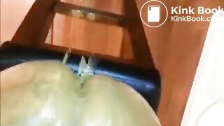 Nice lady in dirty scat session.