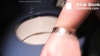 Horny German plays with shit