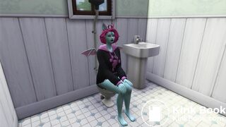 emberlynn taking a fat dump