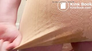 Pooping my already wet panties