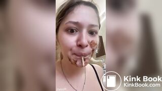 Dirty Teen Has Fun With Shit
