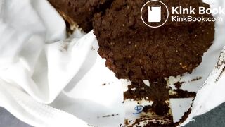 Large poop in white panties