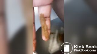 Nasty toilet poo..