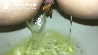 explosion from round cheeks