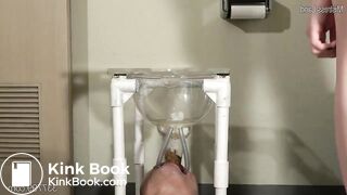 Japanese mistress using slave as her toilet