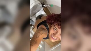 Pooping