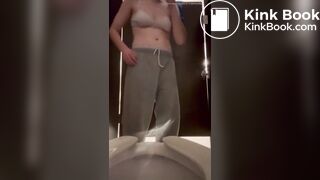 PUBLIC TOILET SNACKING