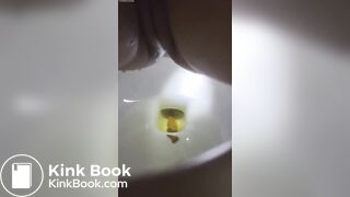 Constipated Asian Korean poop