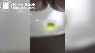 Constipated Asian Korean poop