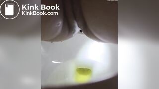 Constipated Asian Korean poop