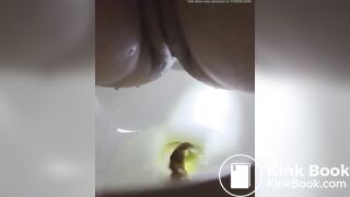 Constipated Asian Korean poop