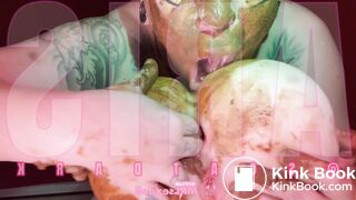 @Scatdark playing with realistic sex doll