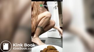 One of my favorite scat girl shitting - video 3