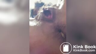 Beautiful milf pooping on you