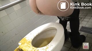 Public toliet destroyed