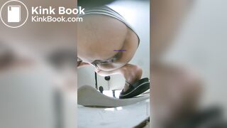 Chinese girl poop 3 - video 3