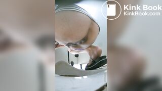 Chinese girl poop 3 - video 3