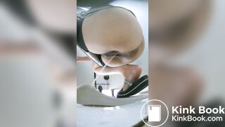 Chinese girl poop 3 - video 3