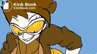 Widowmaker diarrhea in her Bodysuit.