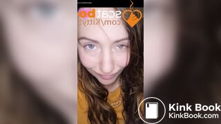 Long log toilet pov hairy prolapse