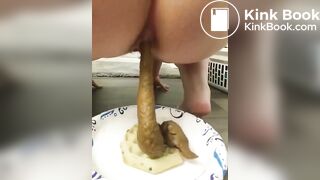 Hot girl making shit waffles