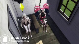 ... and Velvette take a shared dump