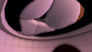 Roblox girl clogs a toilet