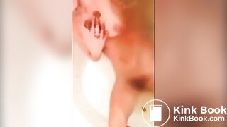 big poop in bath water