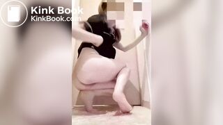 Asian Model Cute Poop