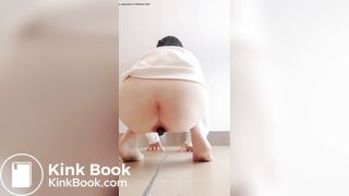 monster shit from asian girl