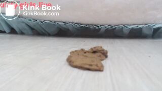 Thin latina tasting shit, drinking pee and make vomit