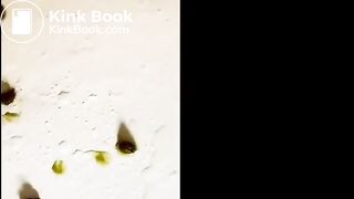 Redhead fishnet shit