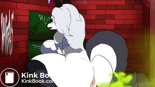 Loona shits on the floor