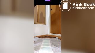 Brazilian blonde scat pov