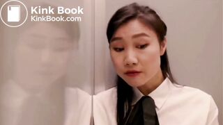 Constipated woman scene