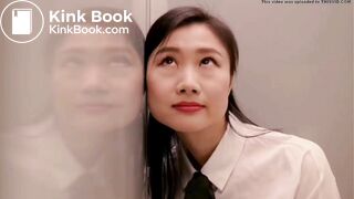 Constipated woman scene