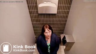 Constipated woman scene