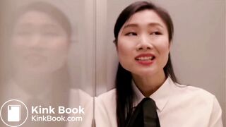 Constipated woman scene