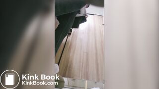 Chinese toilet pissing and panty pooping