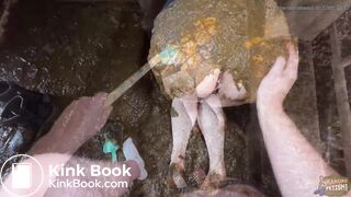 Romance in the calf box - cowshit scat pov