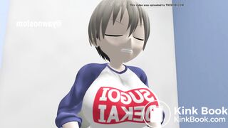 Uzaki Clogs The Toilet