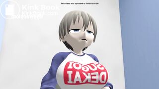 Uzaki Clogs The Toilet