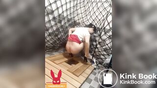 Full time human toilet - video 2