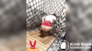 Full time human toilet - video 2