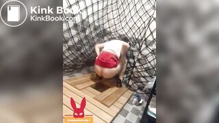 Full time human toilet - video 2