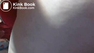 BBW shits on her bed and cleans up