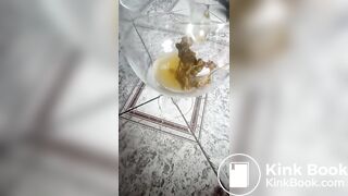 Hot girl making shit drink