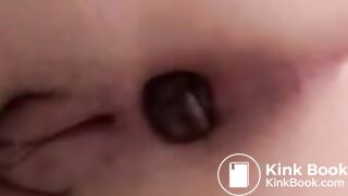 She tried to hold her shit for as long as she could