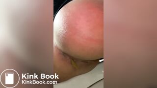 Gigantic coiling snake poop