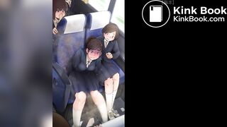 Anime girl on the bus had diarrhea (Route 1 + 2)